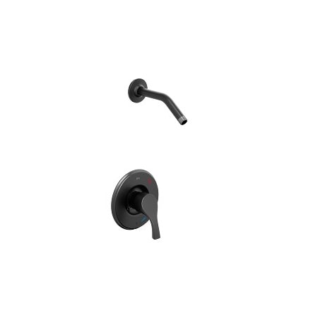 Moen Ash Shower Only Cycling Trim in Matte Black T58912NHBL